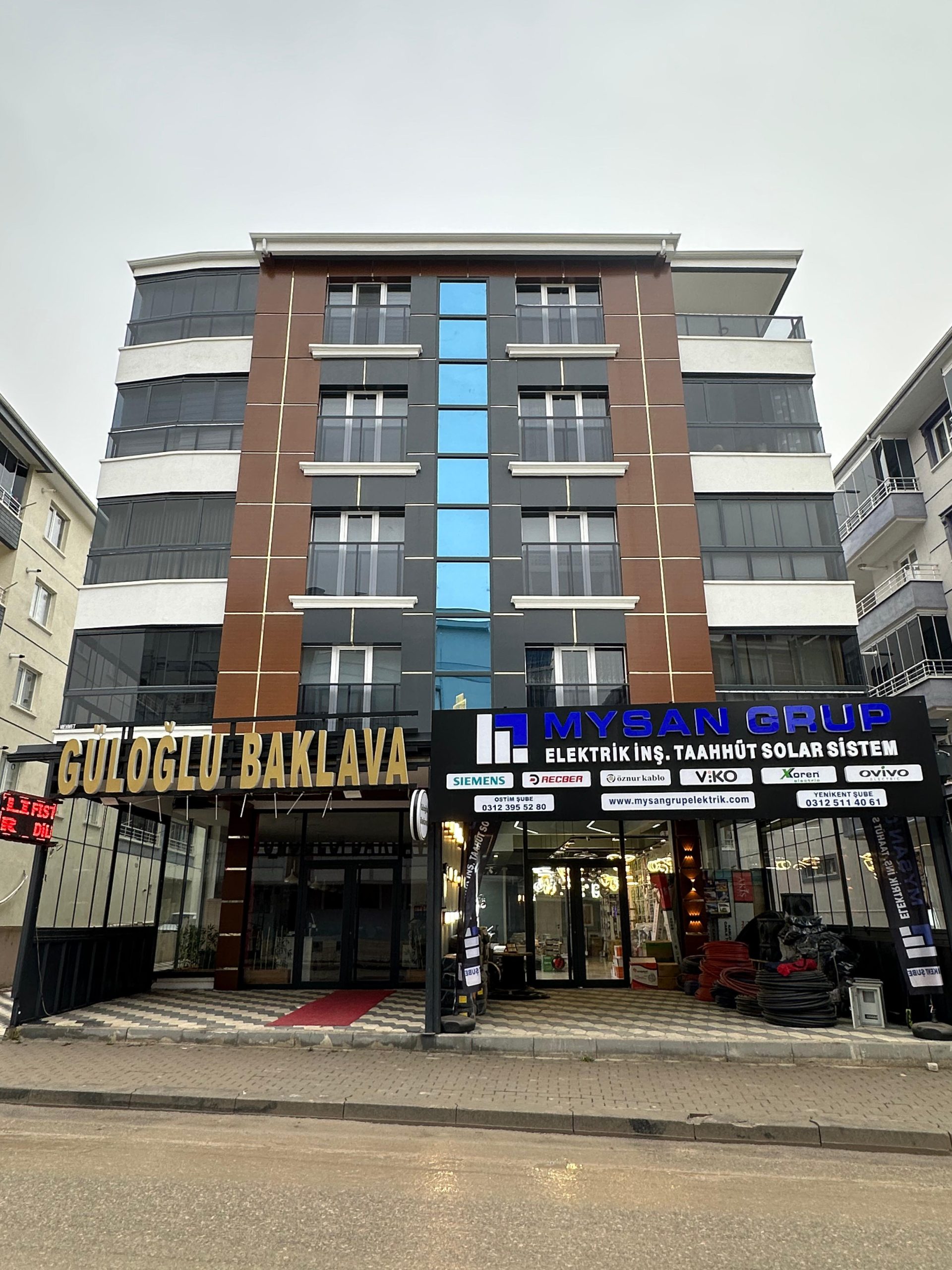 ÖZAŞ Evler proje görünümü